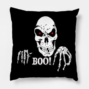 halloween horror skull Pillow