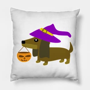 Halloween dog meme Pillow