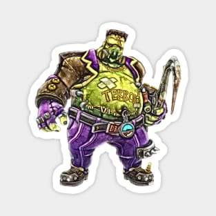 Overwatch Roadhog as Junkenstein's Monster Magnet