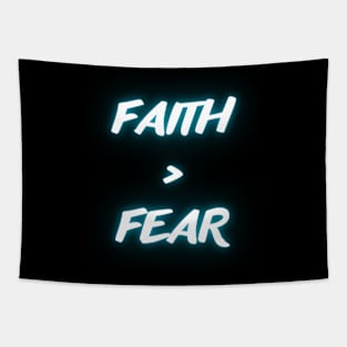 faith > fear Tapestry