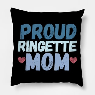 Proud ringette mom Pillow