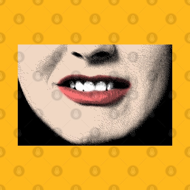 Alicia Silverstone //// Mouth PixelArt Design by DankFutura