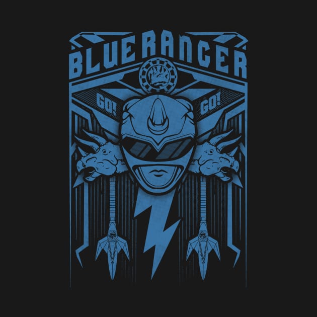 Blue Ranger by Arinesart