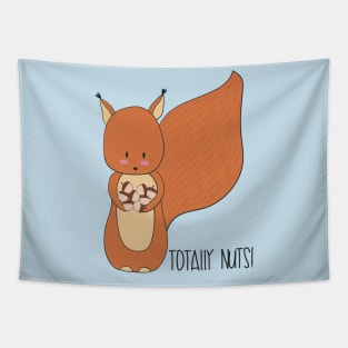 Cute Squirrel Design - Totally Nuts! Tapestry