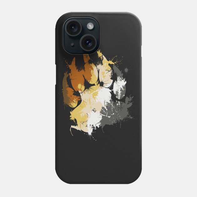 Gay Bear Pride Paw Phone Case by ArtDiggs