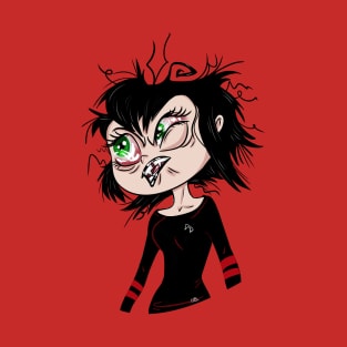 Vampire Goth Girl T-Shirt