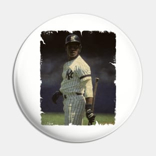 Rickey Henderson in New York Yankees Pin