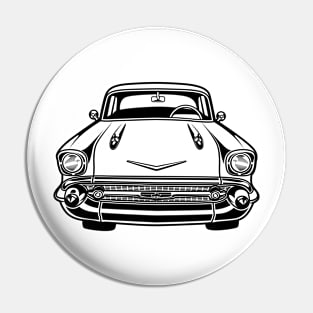 Chevrolet Lineart Pin