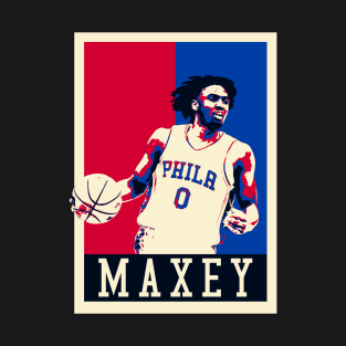 Tyrese Maxey Pop Art Style T-Shirt