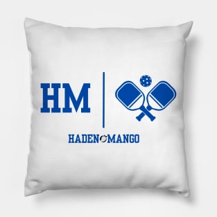 Team Logo Pickleball Design Pillow