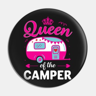 Queen of the Camper Pin