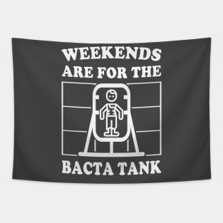 Weekends Are for the Bacta Tank Tapestry