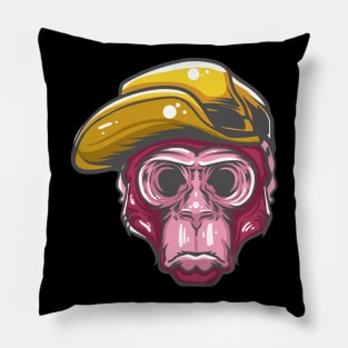 Blackout hype monkey Pillow