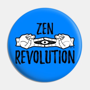 Zen Revolution - White Pin