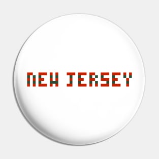 Pixel Hockey State New Jersey 2018 3rd Jersey Pin