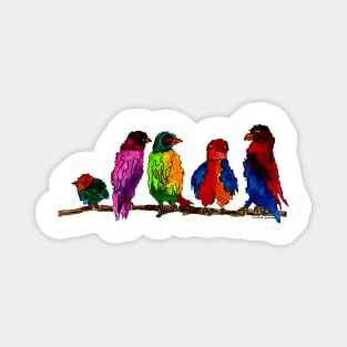 Birds on a Branch Magnet