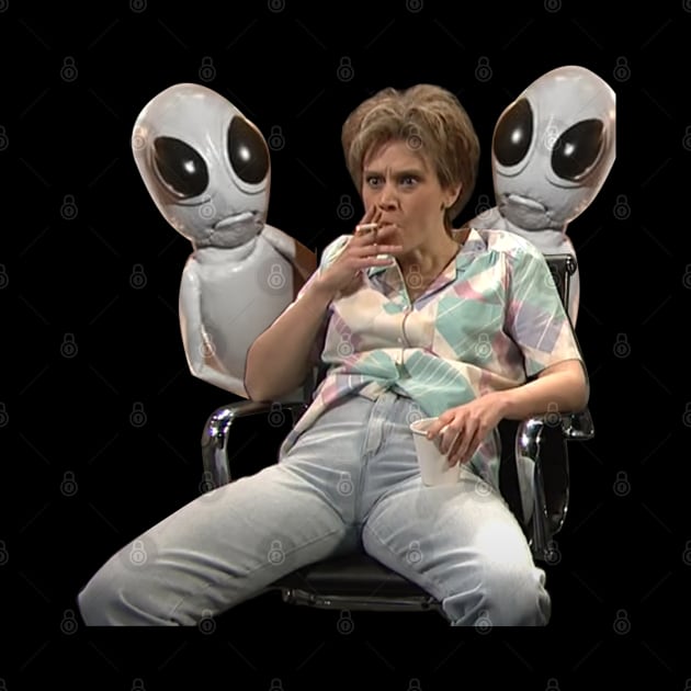 Kate Mckinnon - SNL Alien Fan Art by erd's