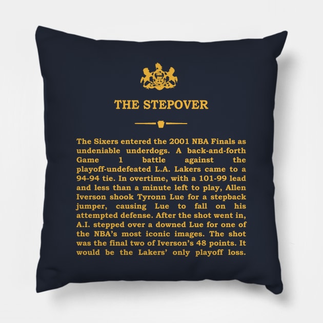 Real Historical Philadelphia - The Stepover Pillow by OptionaliTEES