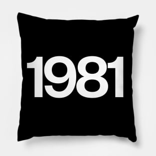 1981 Pillow