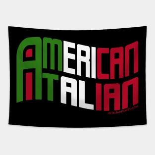 American Italian Flag Tapestry