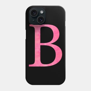 Pink B Phone Case