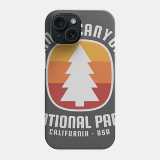 Kings Canyon National Park Retro Phone Case