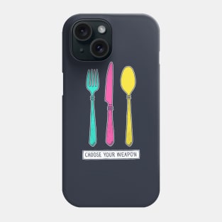 Cutlery Drama Phone Case