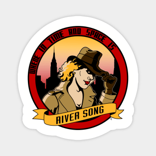 Where in Time and Space is River Song? Magnet