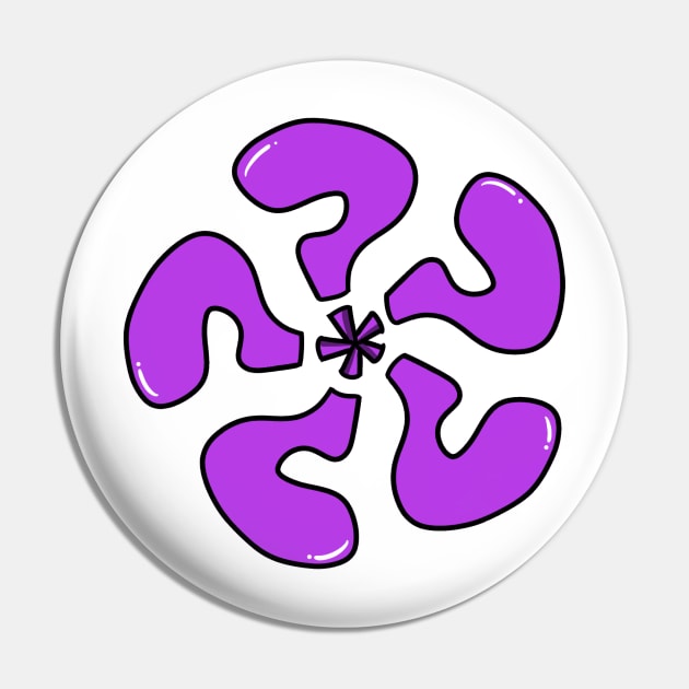 Question Mark Pin by Yaseen