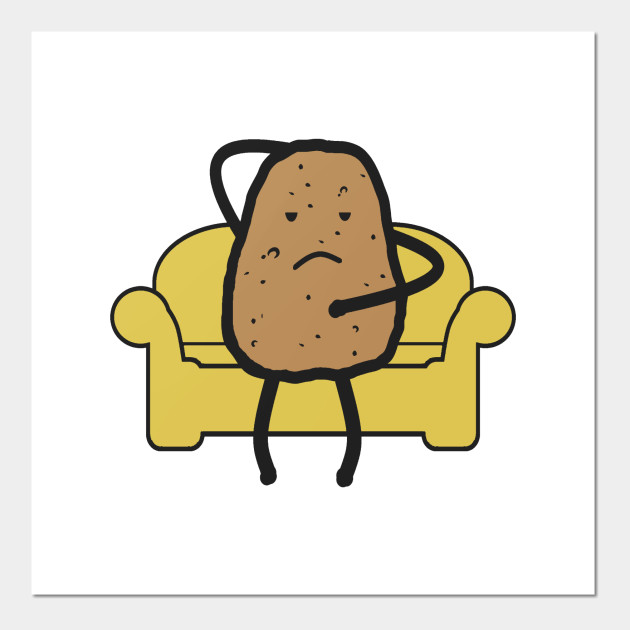 Couch Potato Binge Watch Posters And Art Prints Teepublic