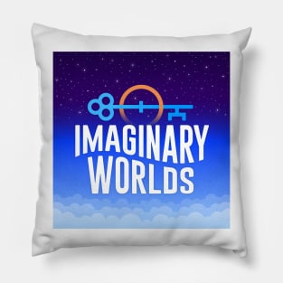 Imaginary Worlds new logo Pillow