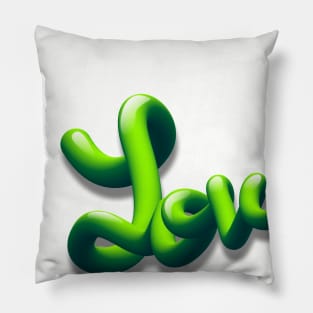 GREEN LOVE Pillow