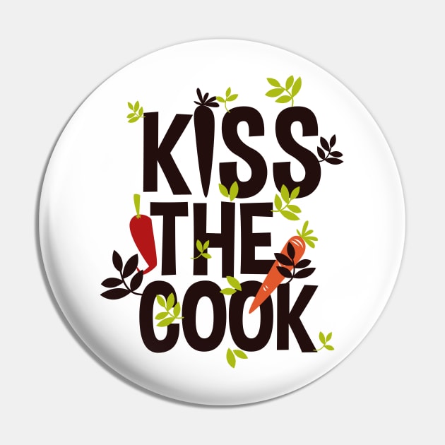 Kiss the cook Pin by Jenex