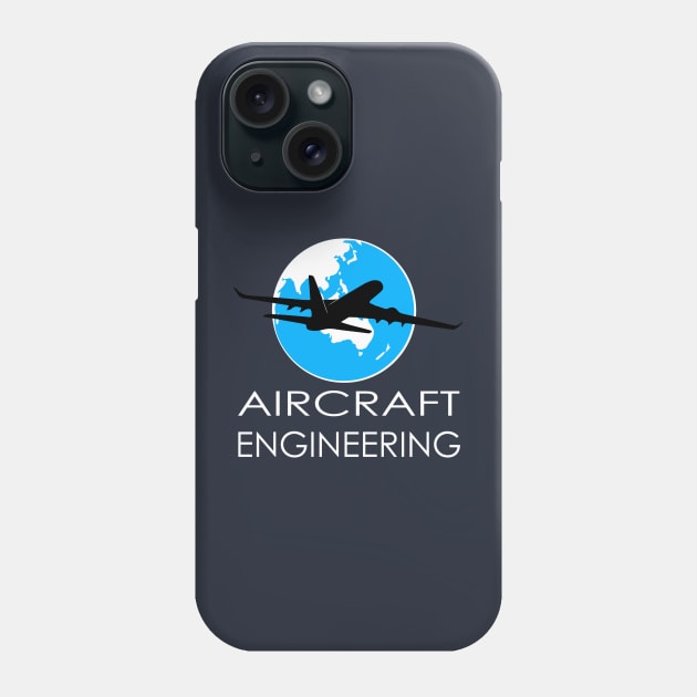 aircraft engineering aerospace engineer aeronautical Phone Case by PrisDesign99