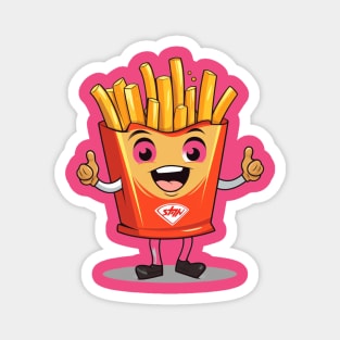 kawai french fries T-Shirt cute Magnet