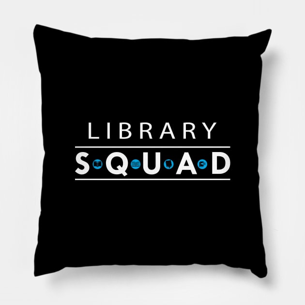 Library Squad Pillow by KC Happy Shop