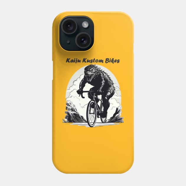 Kaiju Bikes! Phone Case by Jason's Finery