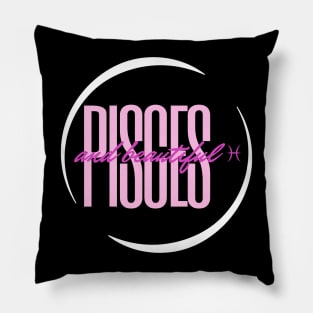 Pisces Sun Sign Pillow