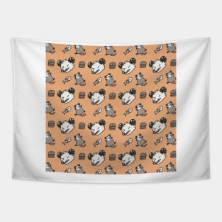 Opossum Cloth Face Mask Tapestry