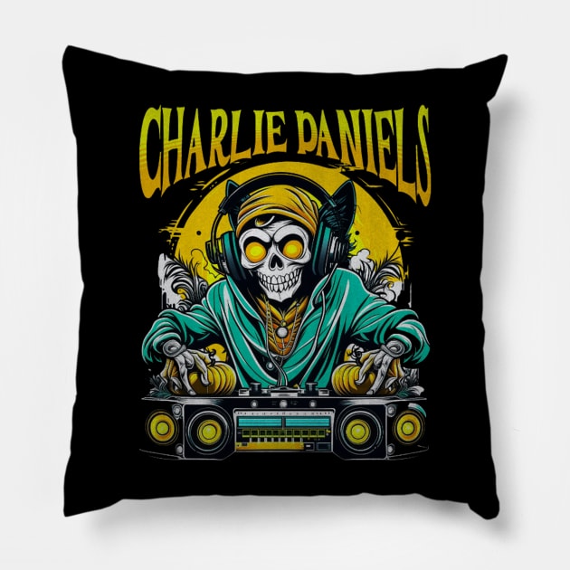 Charlie Daniels Pillow by darkskullxx