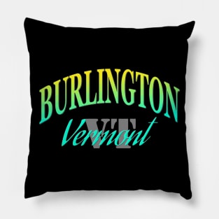 City Pride: Burlington, Vermont Pillow