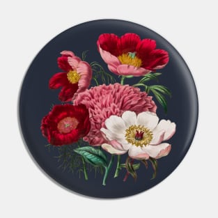 Bouquet of peonies Pin