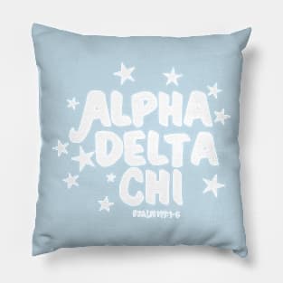 Alpha Delta Chi - Psalm 147:1-6 Pillow