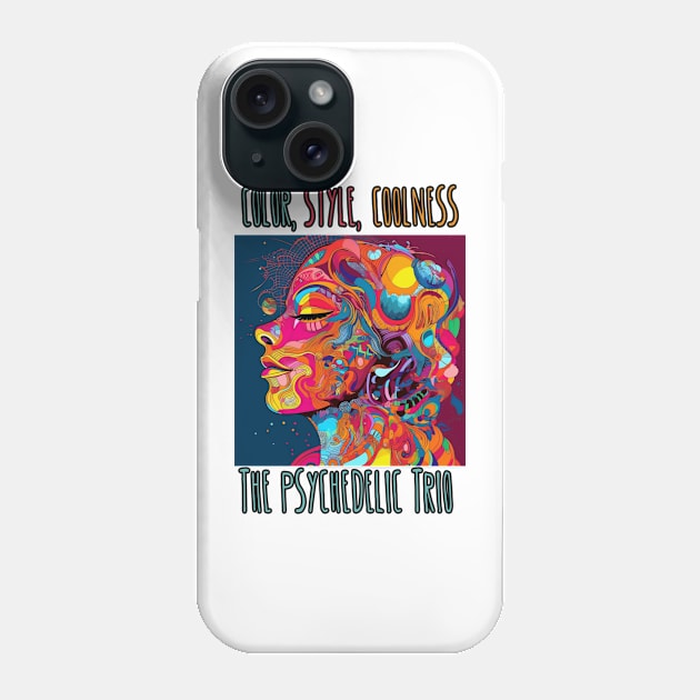 Psychedelic Vibes Infinite Possibilities Phone Case by FrogandFog