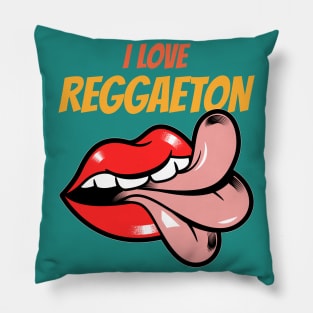 I love reggaeton Pillow