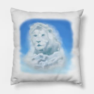Lion in the Clouds Pillow