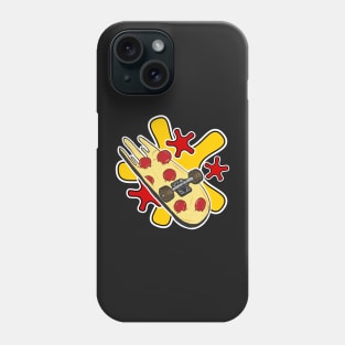 Pepperoni Pizza Skateboard Phone Case