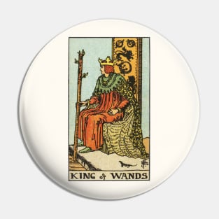 KING OF WANDS Pin