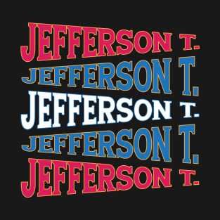 NATIONAL TEXT ART USA JEFFERSON T-Shirt