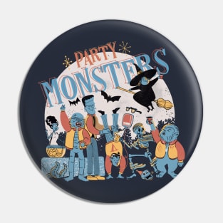 Party Monsters Pin